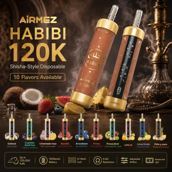 Airmez HABIBI 120K Puffs – product image
