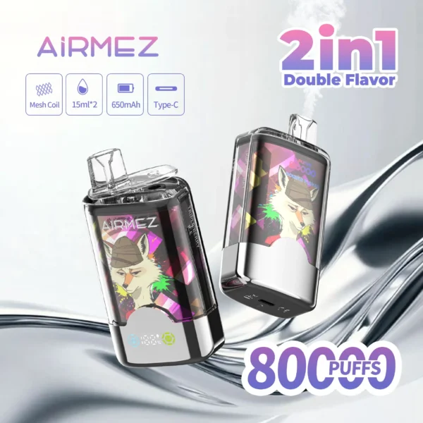 Airmez Fox 2IN1 80K Puffs – product image