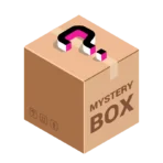 Vapesells Blind Box 50K–300K Puffs – Mystery Box carton with question mark