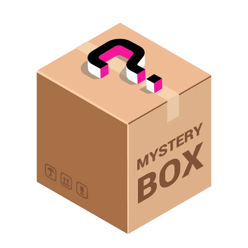 Vapesells Blind Box 50K–300K Puffs – Mystery Box carton with question mark