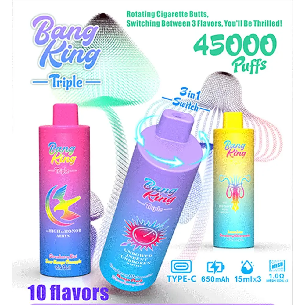 Bang King Triple 45K Puffs – product image