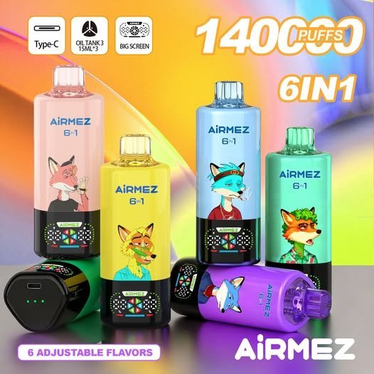 Airmez Fox 140K Puffs – product image