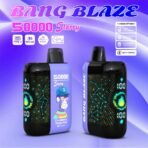 Bang Blaze Starry 50K Puffs – Cranberry Grape Ice, purple variant