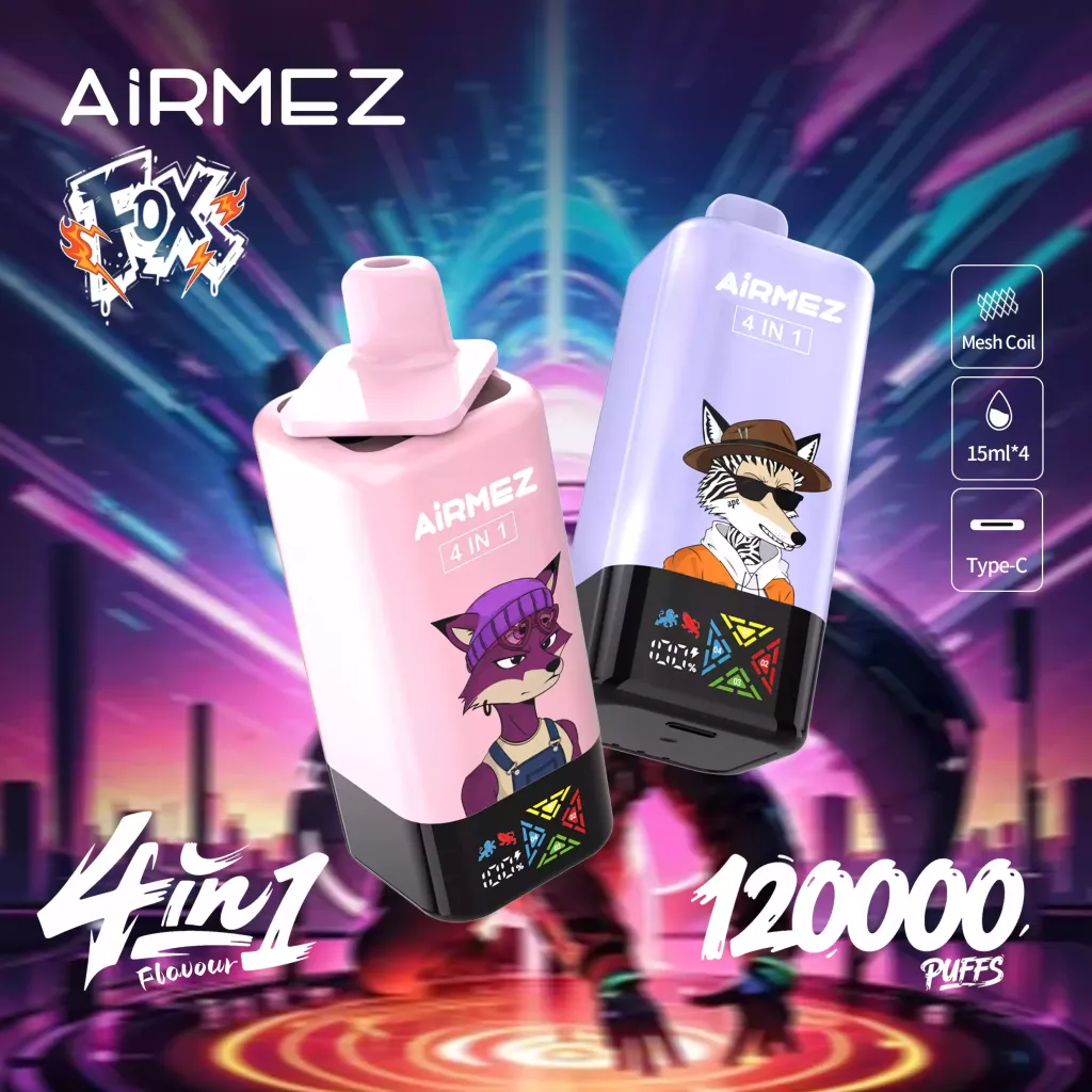 Airmez Fox 120K Puffs – product image
