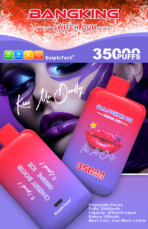 Bang King 35K Puffs Switch Duo – Cherry Bomb and Grape Ice
