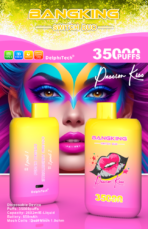 Bang King 35K Puffs Switch Duo – Peach Mango and Strawberry Mango