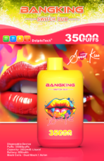 Bang King 35K Puffs Switch Duo – Red Bull and Peach Berry