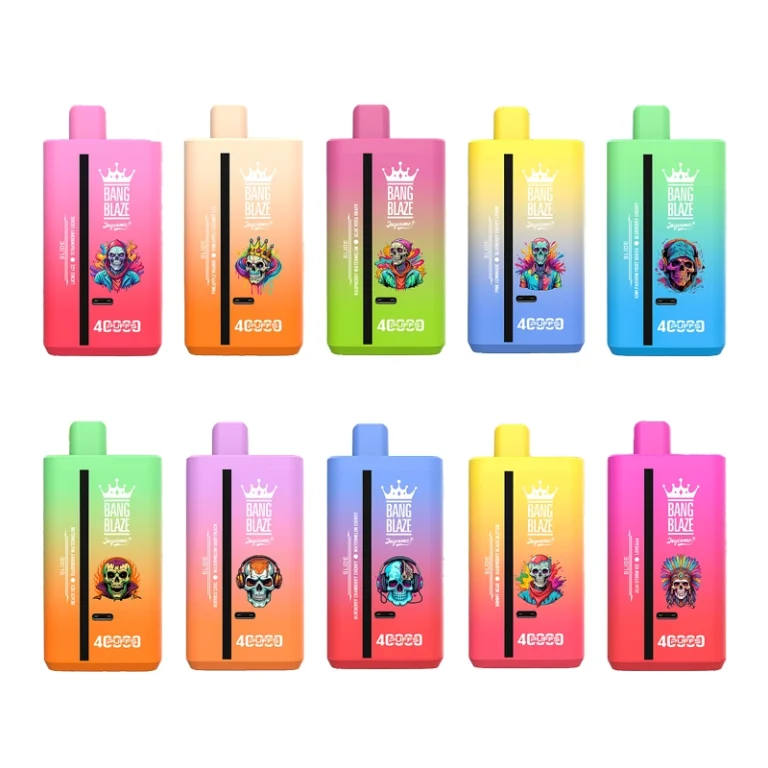 Bang Blaze 40K Dual Flavor Mango Peach Apricot and White Gummy