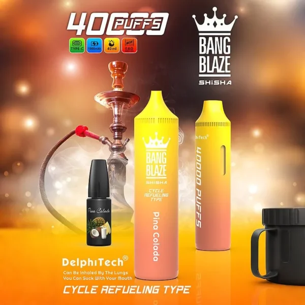 Bang Blaze Shisha 40K Puffs – Pina Colada