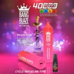 Bang Blaze Shisha 40K Puffs – Watermelon Strawberry