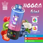 Bang Leader 110K Puffs 6-in-1 – Strawberry Kiwi, Blueberry Coconut and Mixed Berry