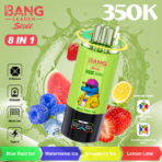 Bang Leader Stoll 350K Puffs – Blue Razz Ice, Watermelon Ice, Strawberry Ice and Lemon Lime