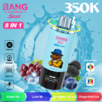 Bang Leader Stoll 350K Puffs – Grape Ice, Love 66, Blueberry Ice and Dragon Fruit Ice