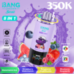Bang Leader Stoll 350K Puffs – Watermelon Ice, Strawberry Watermelon, Raspberry Watermelon and Blueberry Raspberry