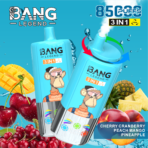 Bang Legend 85K Puffs 3-in-1 – Cherry Cranberry, Peach Mango and Pineapple