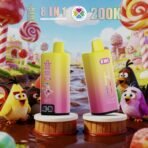 Bang King 200K Puffs – Watermelon Ice, Lemon Mint, Strawberry Ice and Blue Razz Cherry