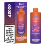 Bang King Triple 45K Puffs – Strawberry Vanilla Coke, Blueberry Raspberry and Lemon Lime