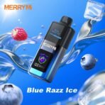 Merry Mi Mecha Pro 35K Puffs – Blue Razz Ice