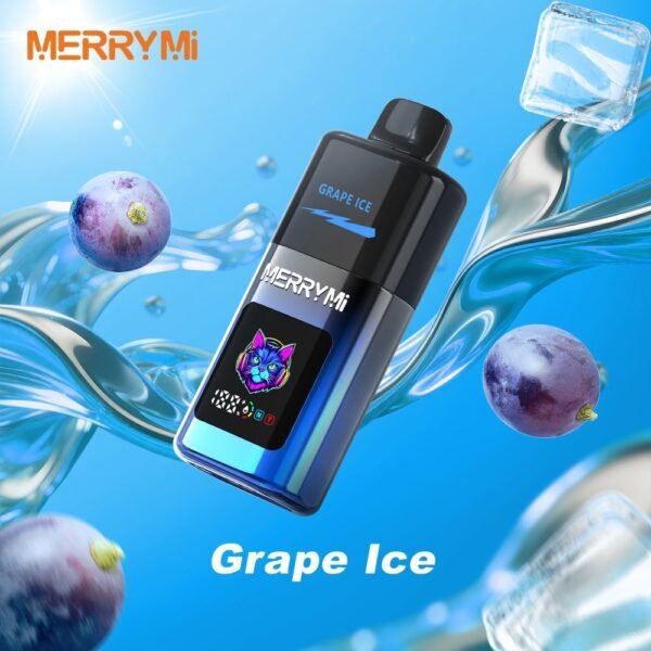 Merry Mi Mecha Pro 35K Puffs – Grape Ice