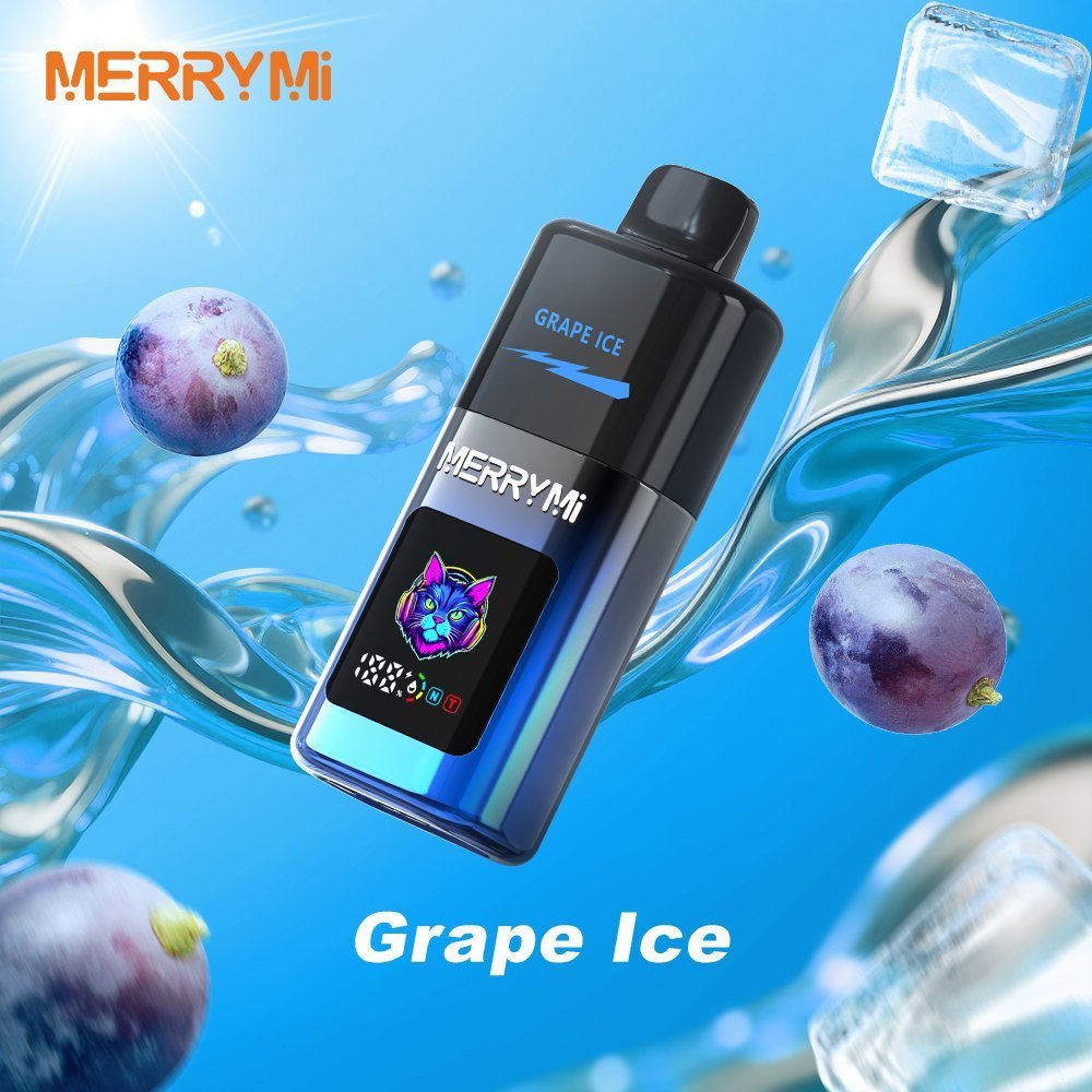 Merry Mi Mecha Pro 35K Puffs – Grape Ice