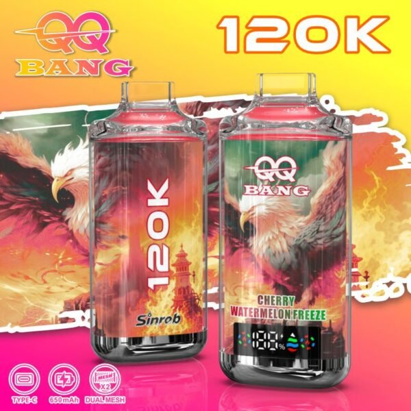 QQ Bang 120K Puffs Cherry Watermelon Freeze – product image