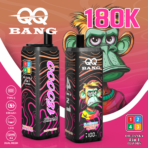 QQ Bang 180K Puffs 4-in-1 – Cappuccino, Pineapple Ice, Blueberry Cranberry and Cherry Watermelon Dragon Fruit