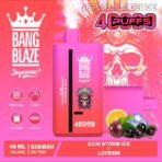 Bang Blaze 40K Puffs 2-in-1 – Acai Storm Ice and Love 666