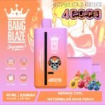 Bang Blaze 40K Puffs 2-in-1 – Berries Cool Watermelon and Sour Peach