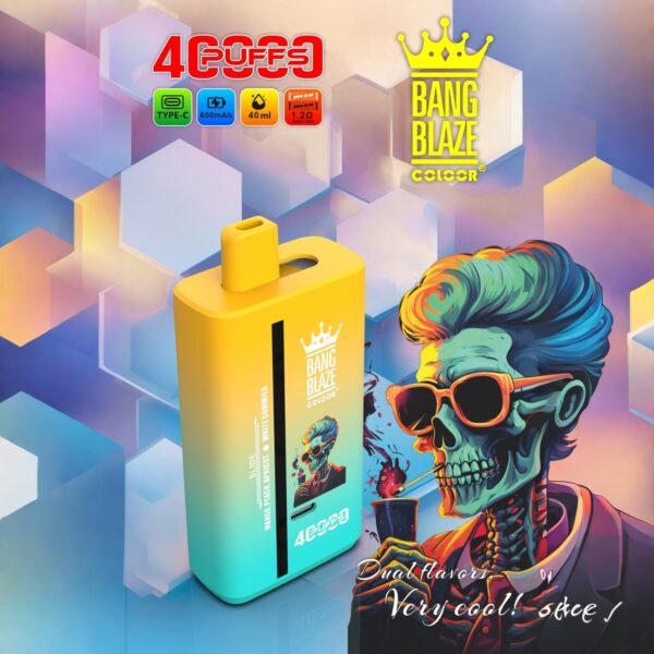 Bang Blaze 40K Puffs 2-in-1 – Mango Peach Apricot and White Gummies