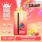 Bang Blaze 40K Puffs 2-in-1 – Strawberry Banana and Passion Fruit Kiwi