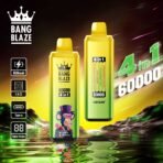 Bang Blaze 60K Puffs 4-in-1 – Strawberry Mango, Strawberry Kiwi, Apple Grape and Watermelon Dragon Fruit
