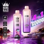 Bang Blaze 60K Puffs 4-in-1 – Blueberry Raspberry, Grape Ice, Blueberry Ice and Aloe Mango Melon