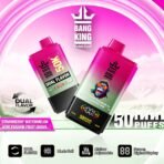 Bang King 50K Puffs 4-in-1 – Strawberry Watermelon and Kiwi Passion Fruit Guava
