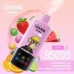 Bang Leader 85K Puffs 3-in-1 – Strawberry Ice, Lemon Orange and Watermelon Bubble Gum