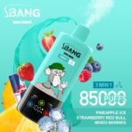 Bang Leader 85K Puffs 3-in-1 – Pineapple Ice, Strawberry Red Bull and Mixed Berries