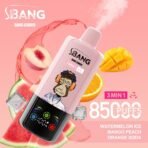 Bang Leader 85K Puffs 3-in-1 – Watermelon Ice, Mango Peach and Orange Soda