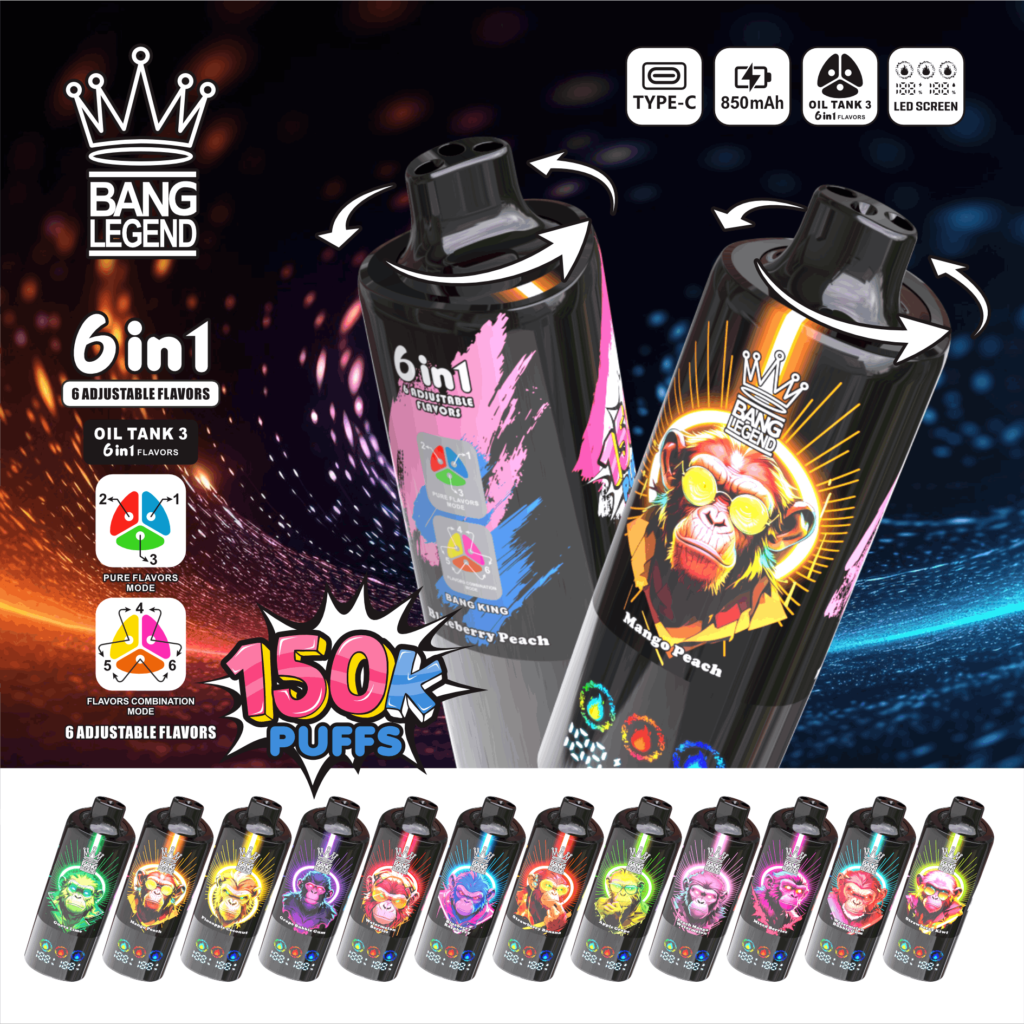Bang Legend 150K Puffs 6-in-1 – product image