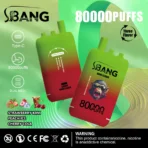 Bang Leader 80K Puffs 3-in-1 – Strawberry Kiwi, Peach Ice and Cherry Cola